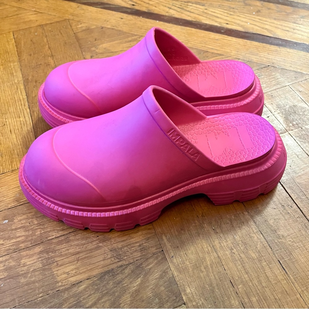 Impala Skate Bubble Soft Mule Wild Pink Size 8 💘